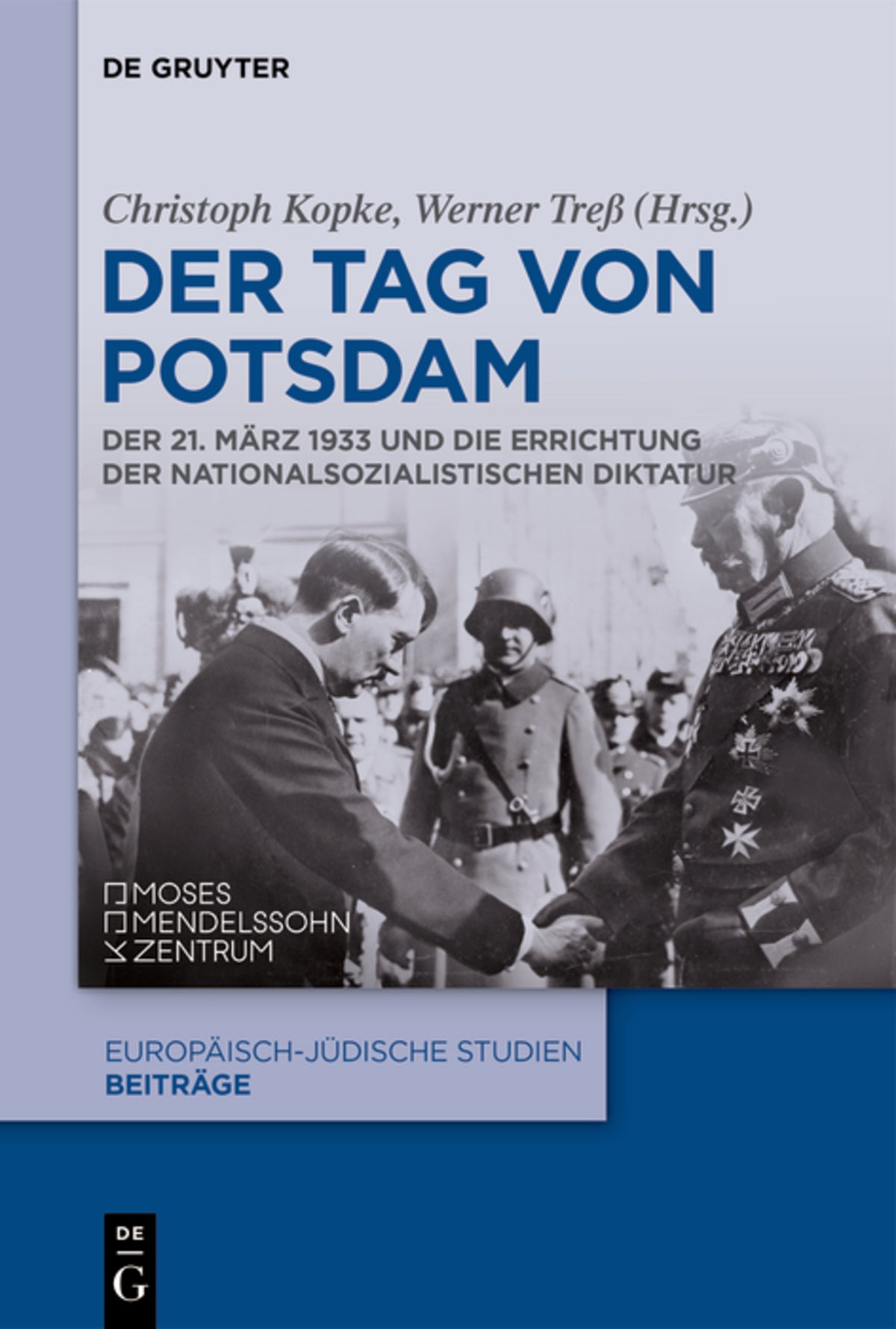 Cover image for Der Tag von Potsdam ISBN 9783111196190