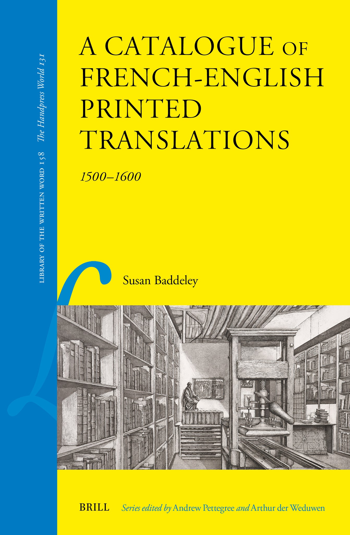 Cover image for A Catalogue of French-English Printed Translations ISBN 9789004740914
