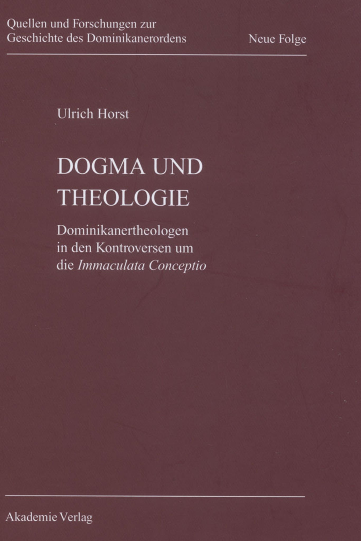 Dogma und Theologie