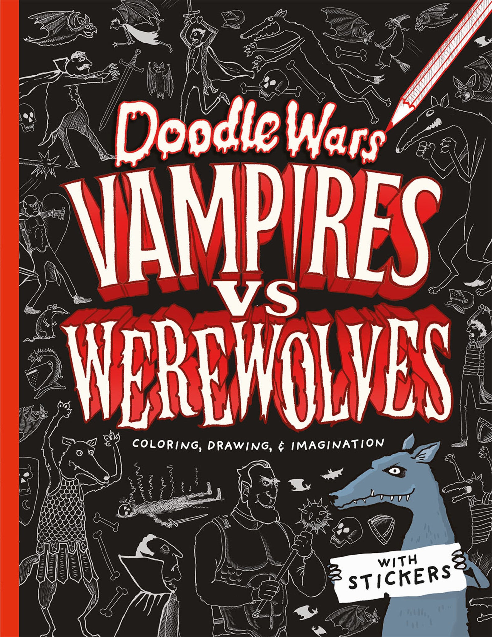 Doodle Wars Vampires vs Werewolves
