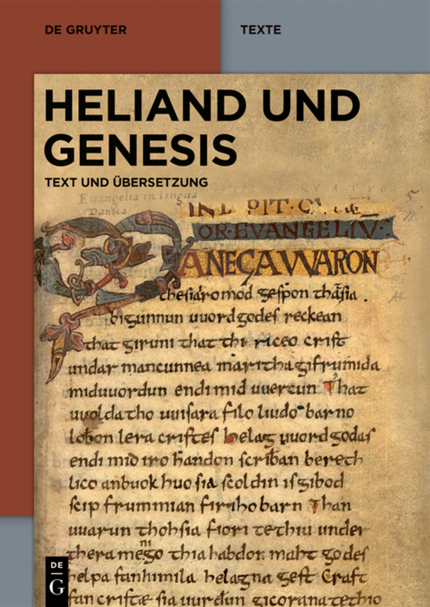 Cover image for Heliand und Genesis ISBN 9783110194685