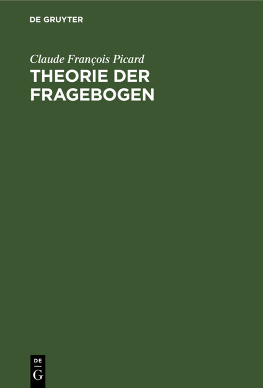 Theorie der Fragebogen