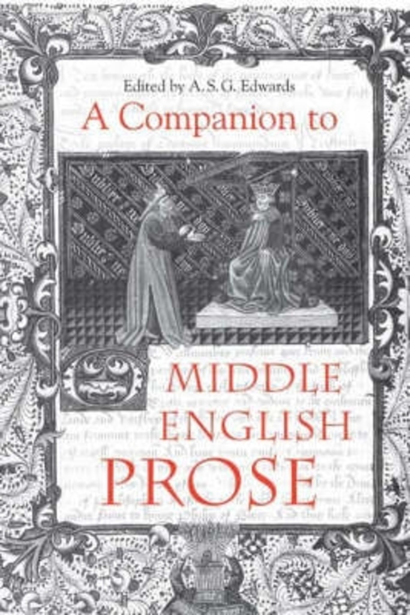 Cover image for A Companion to Middle English Prose ISBN 9781843842484