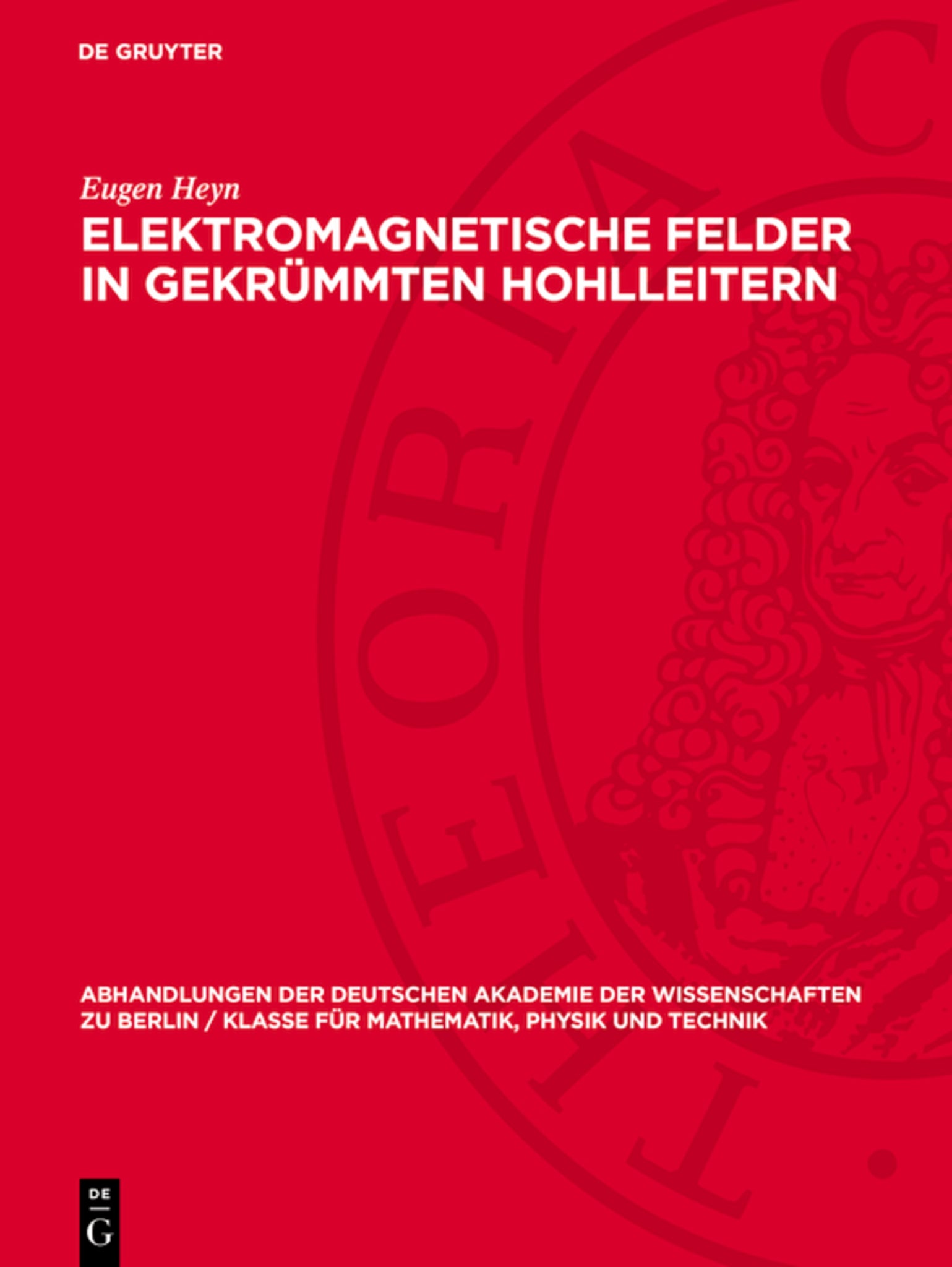 Elektromagnetische Felder in gekrümmten Hohlleitern
