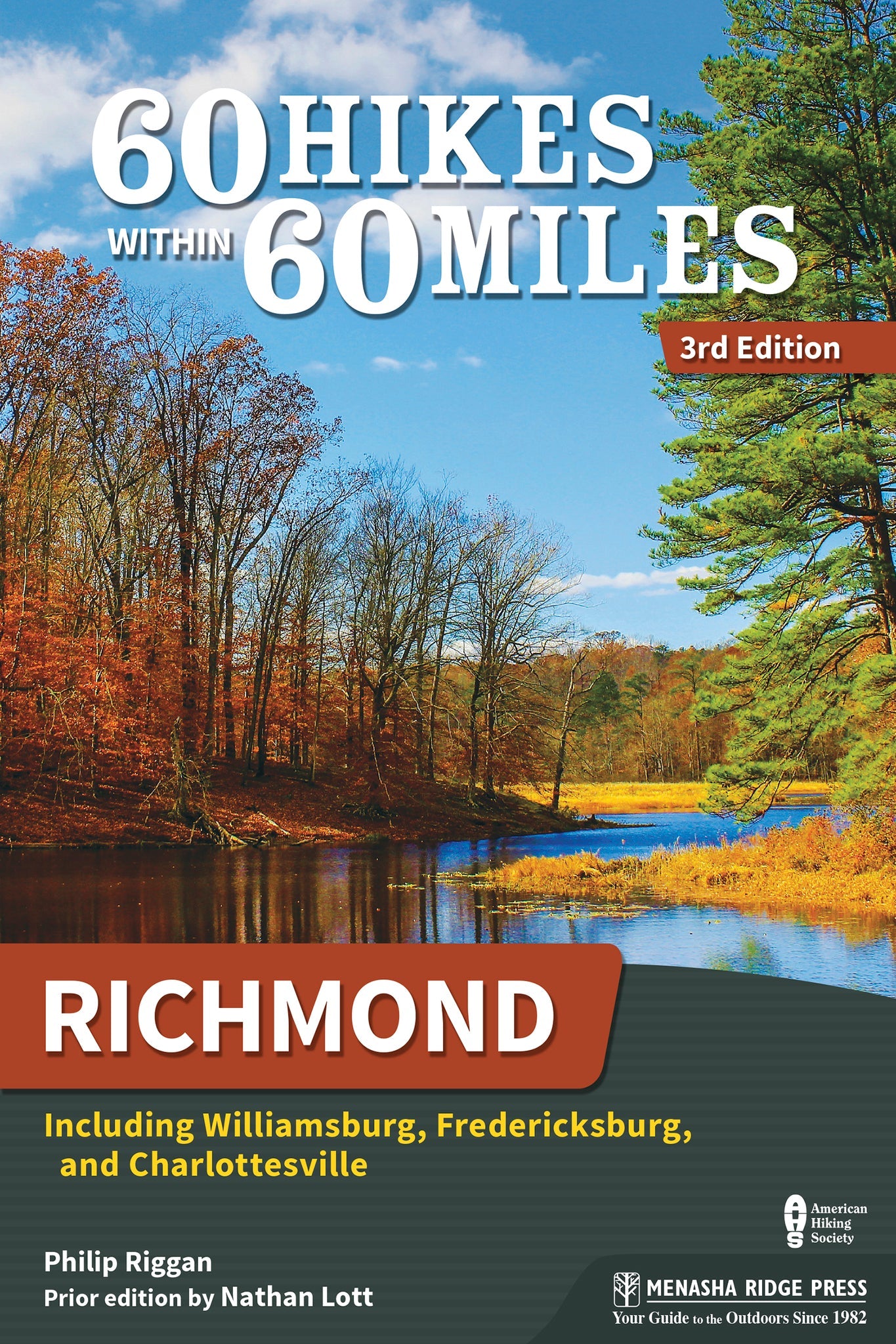 Cover image for 60 Hikes Within 60 Miles: Richmond ISBN 9781634043120