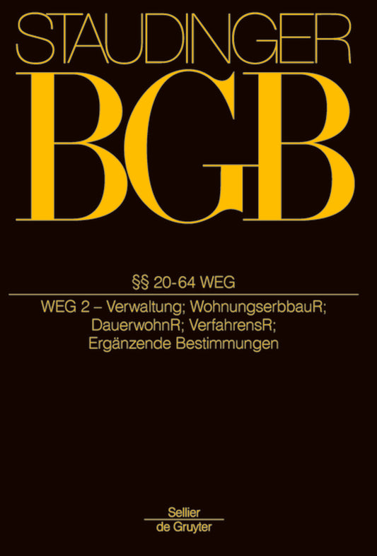 §§ 20-64 WEG