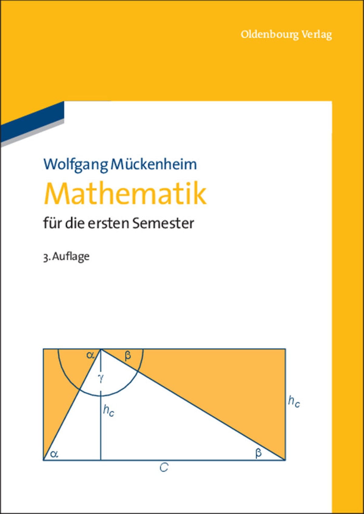 Cover image for Mathematik für die ersten Semester ISBN 9783486708219