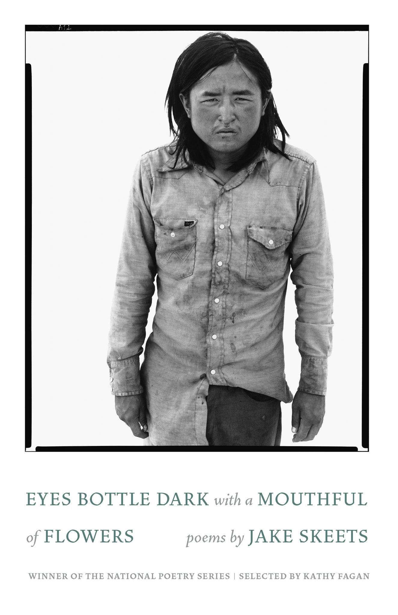 Cover image for Eyes Bottle Dark with a Mouthful of Flowers ISBN 9781571315205