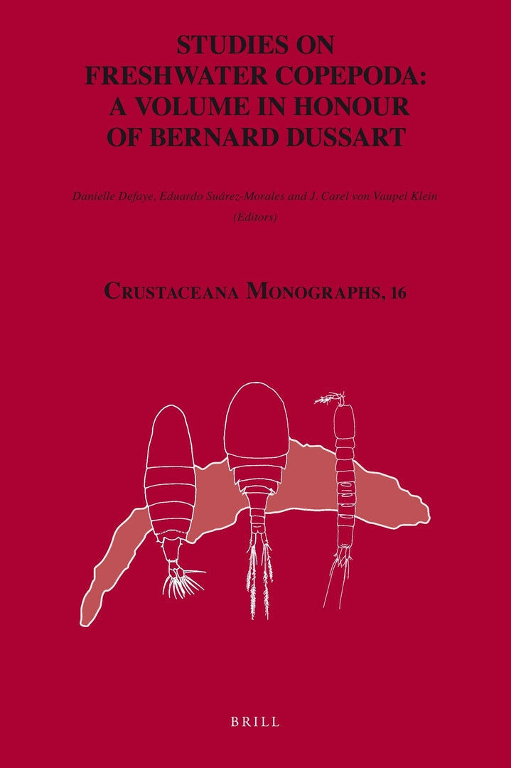 Cover image for Studies on Freshwater Copepoda: a Volume in Honour of Bernard Dussart ISBN 9789004181380