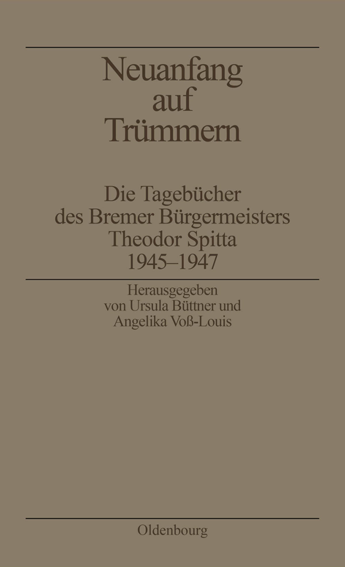 Neuanfang auf Trümmern