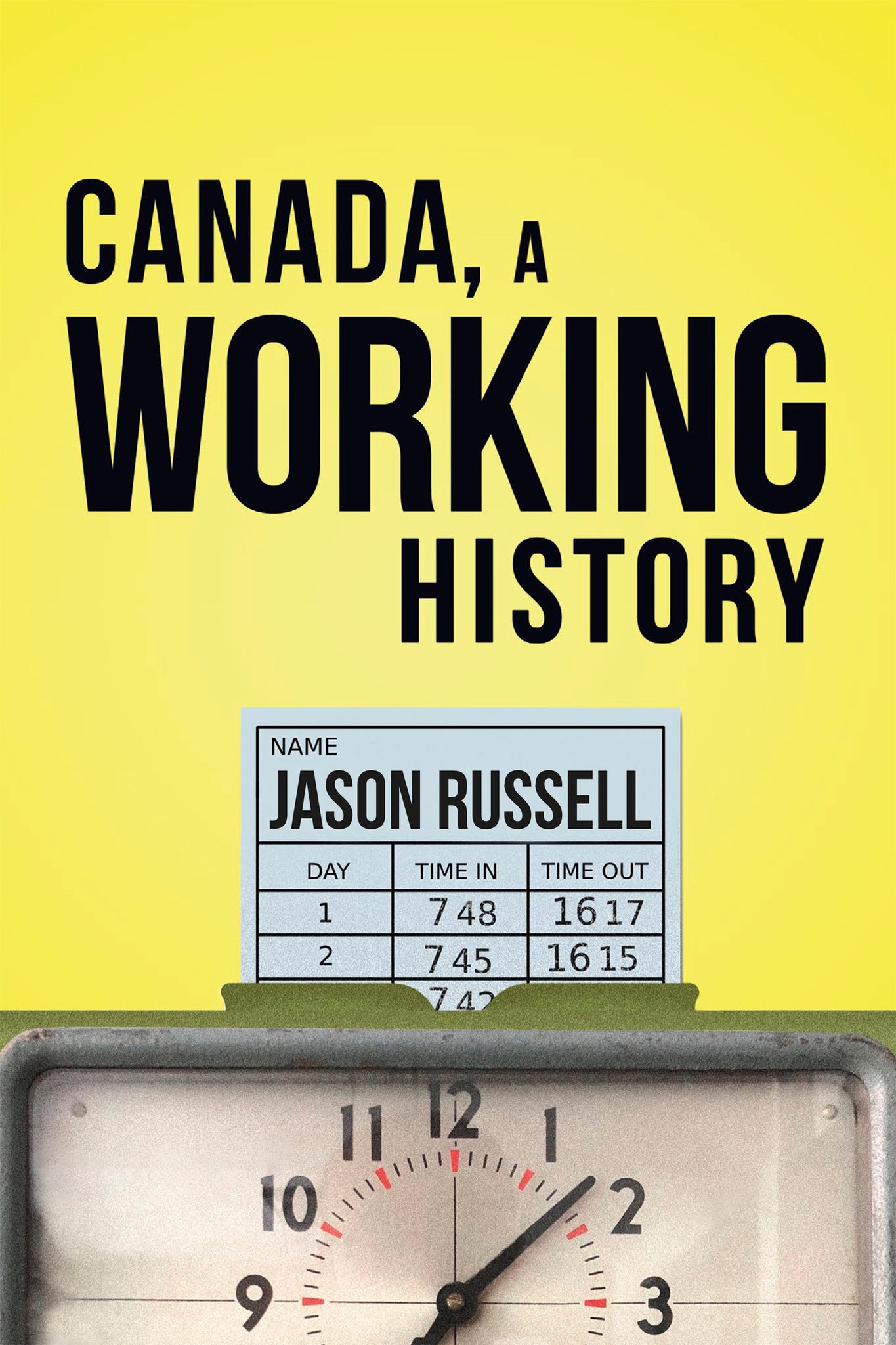 Cover image for Canada, A Working History ISBN 9781459746022
