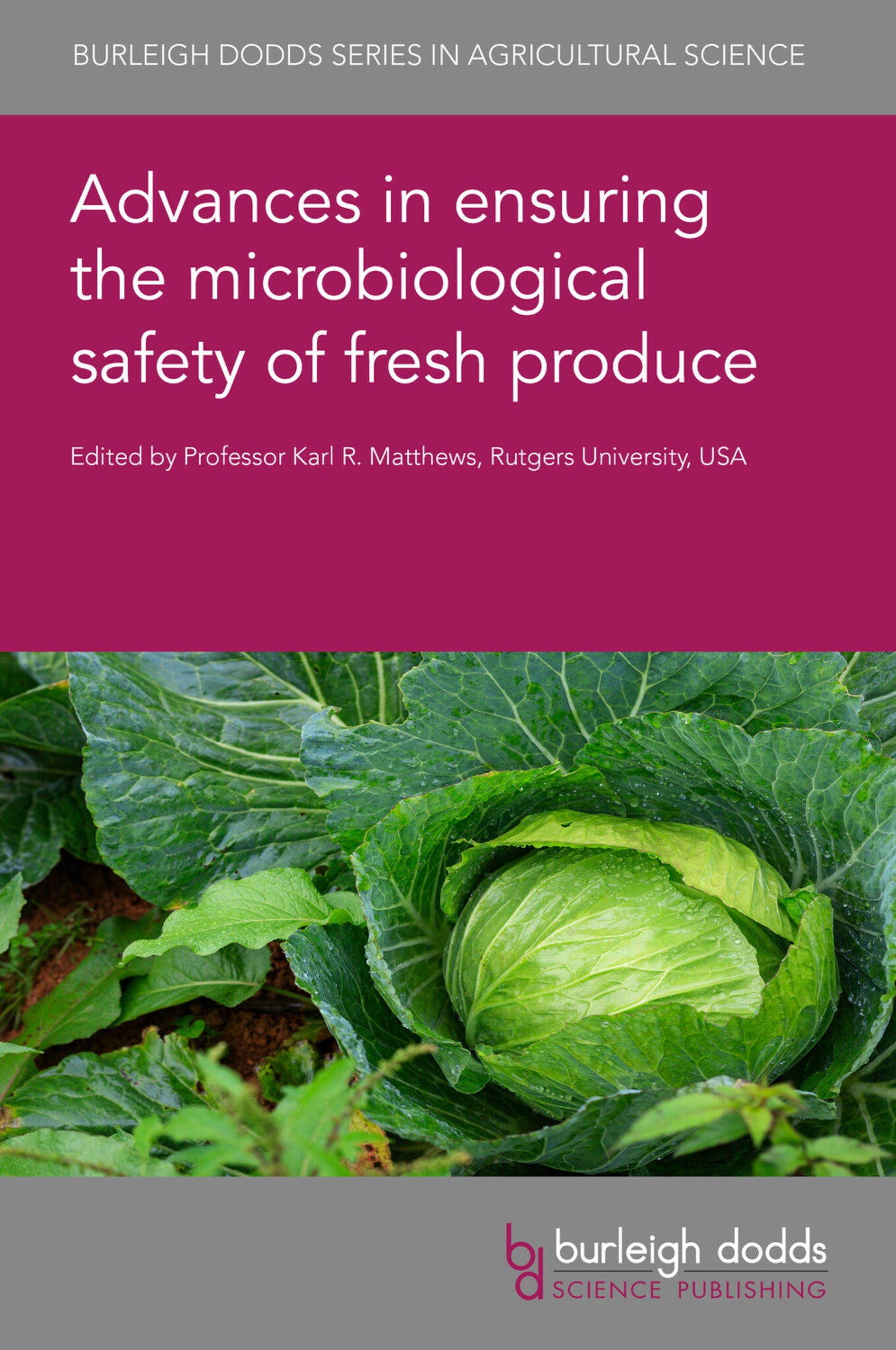Cover image for Advances in ensuring the microbiological safety of fresh produce ISBN 9781801462693