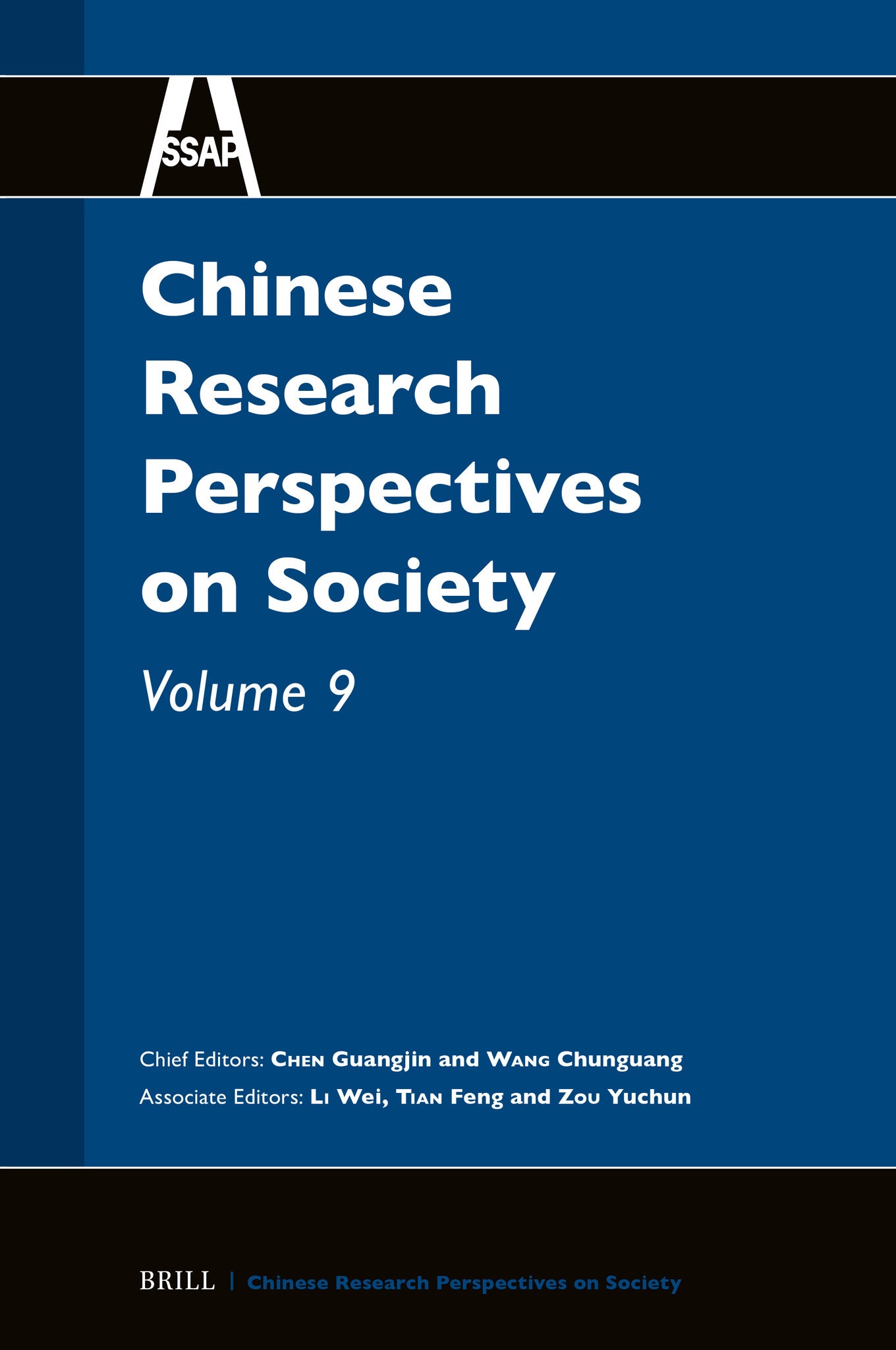 Chinese Research Perspectives on Society, Volume 9