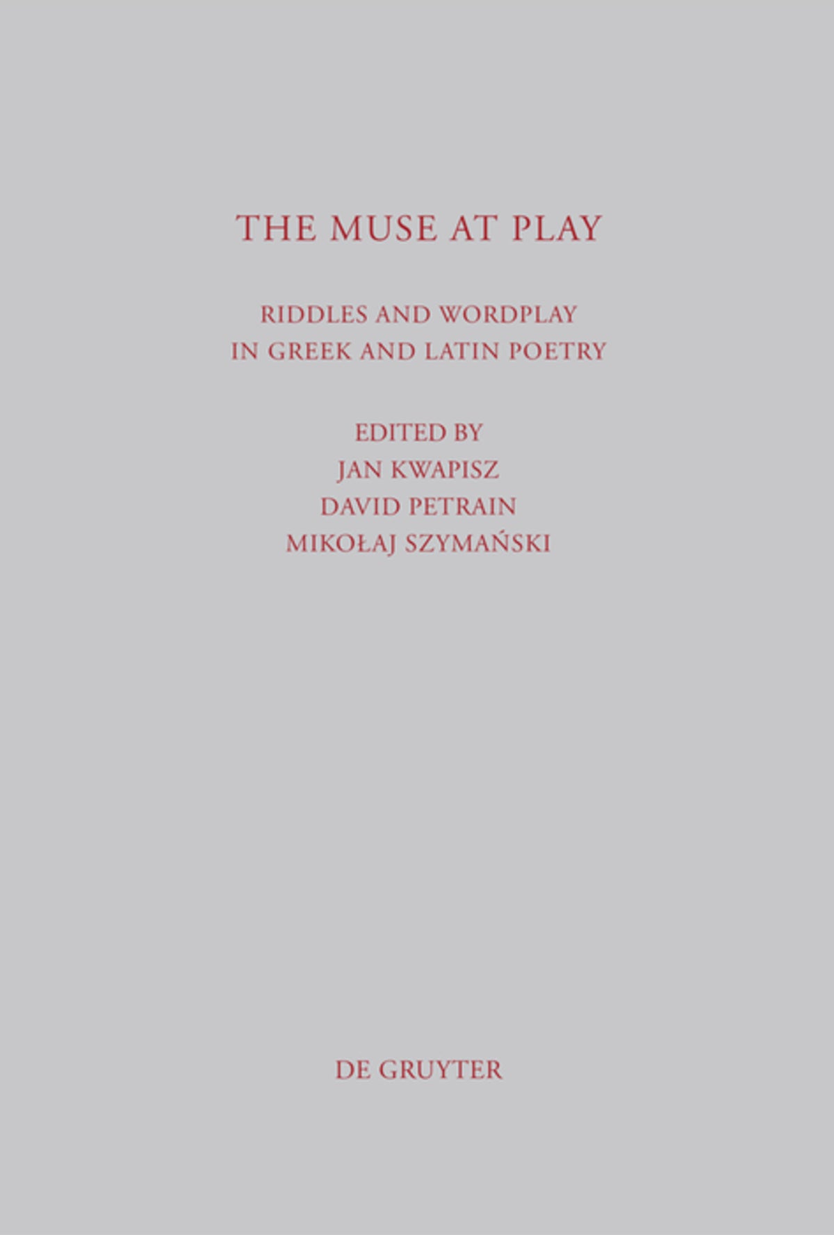 The Muse at Play