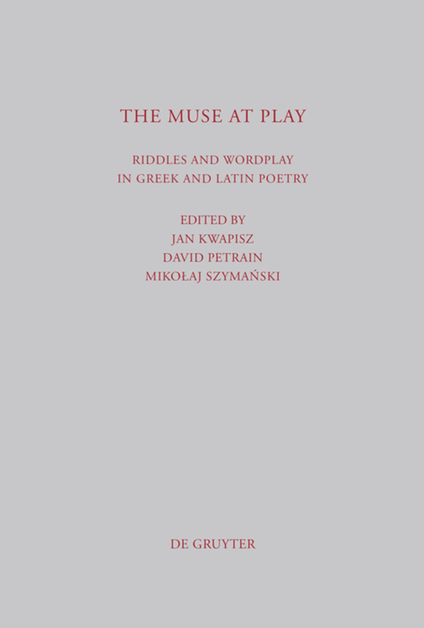The Muse at Play