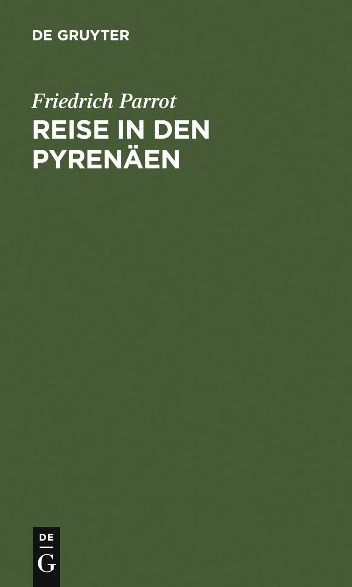 Reise in den Pyrenäen