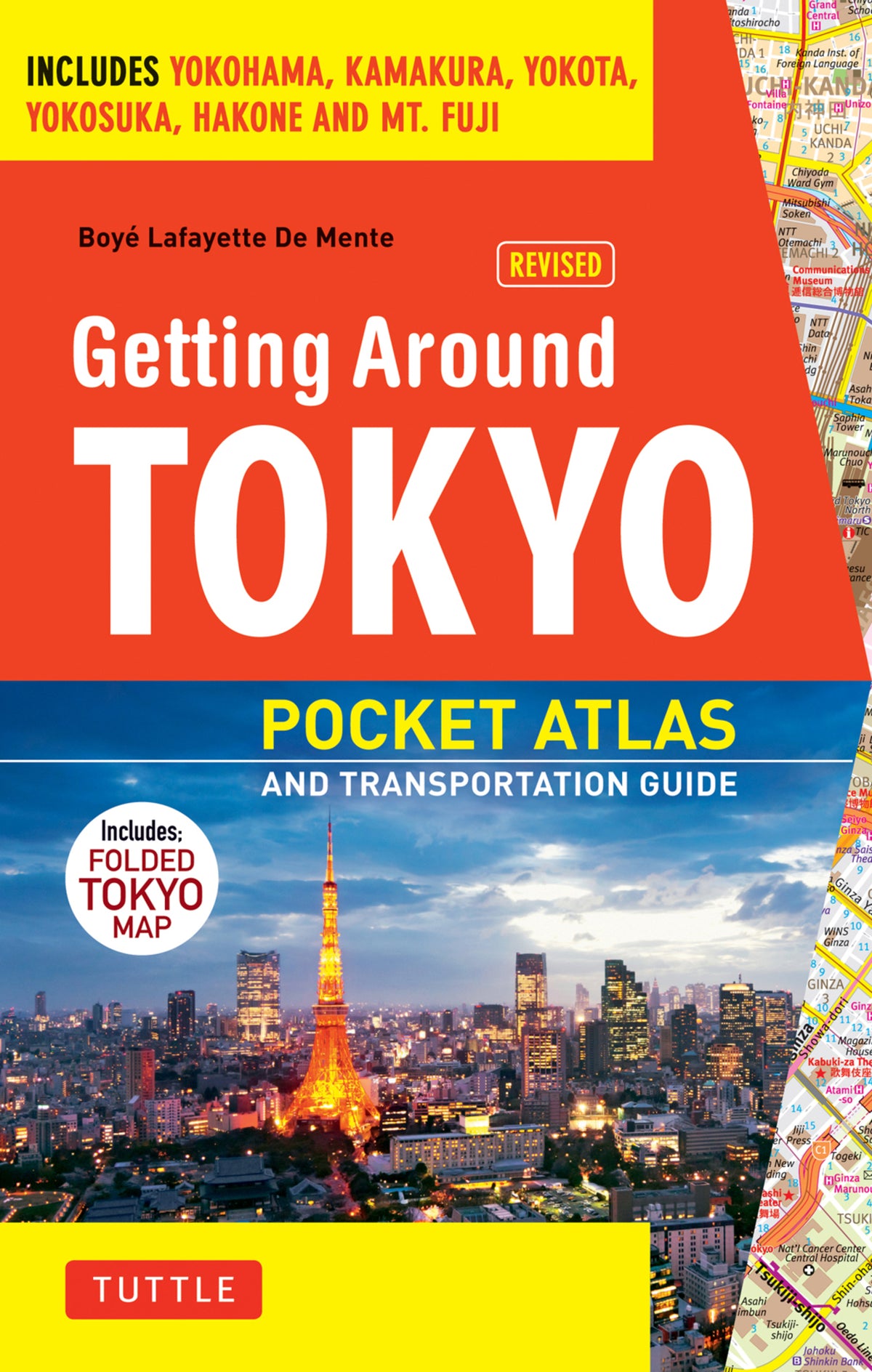 Cover image for Getting Around Tokyo Pocket Atlas and Transportation Guide ISBN 9784805309650