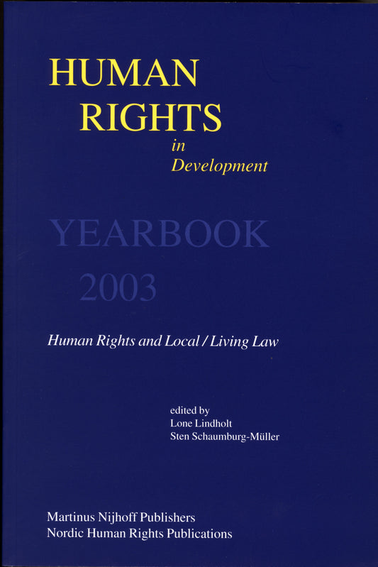 Human Rights in Development, Volume 9