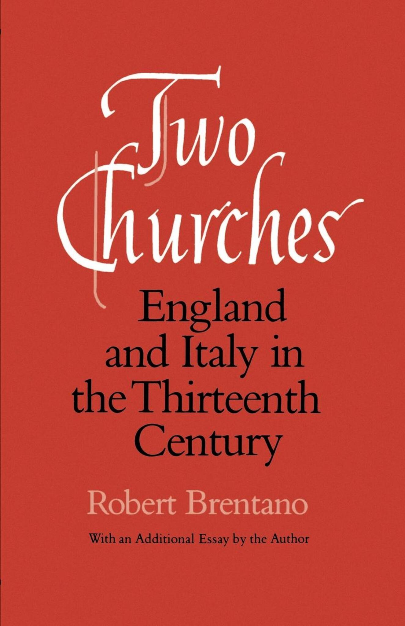 Cover image for Two Churches ISBN 9780520908451