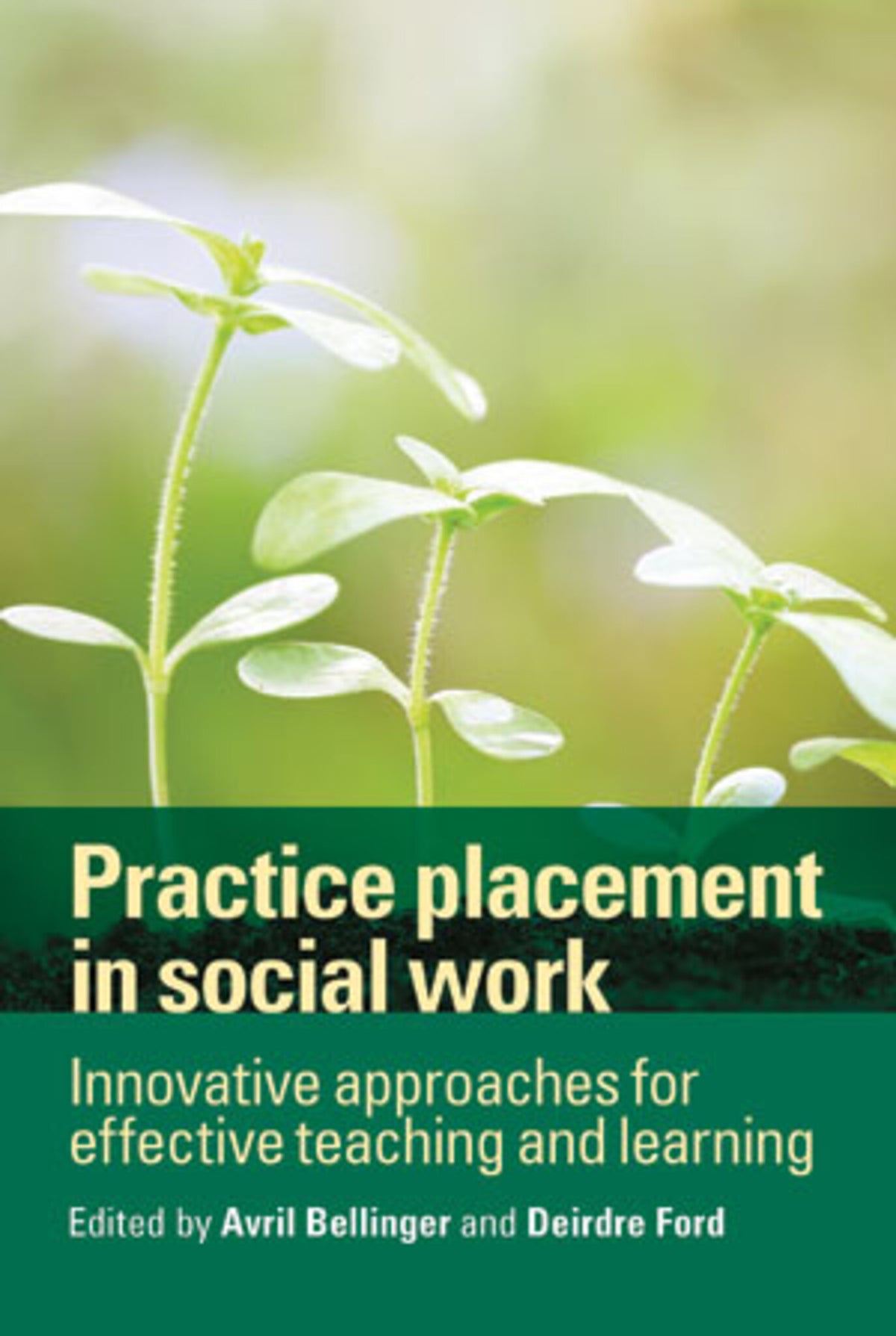 Cover image for Practice Placement in Social Work ISBN 9781447318613