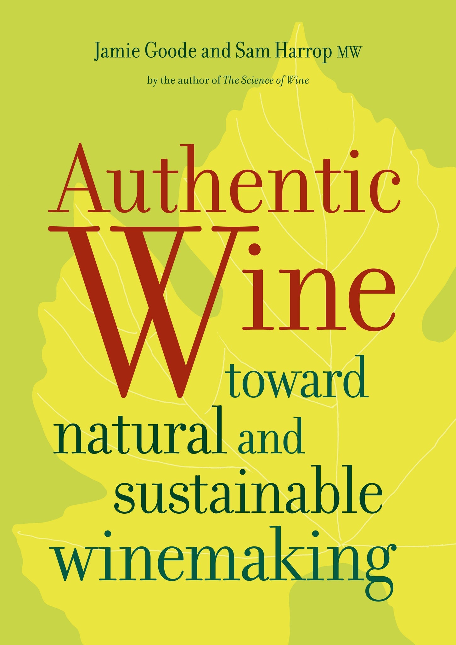 Cover image for Authentic Wine ISBN 9780520949690