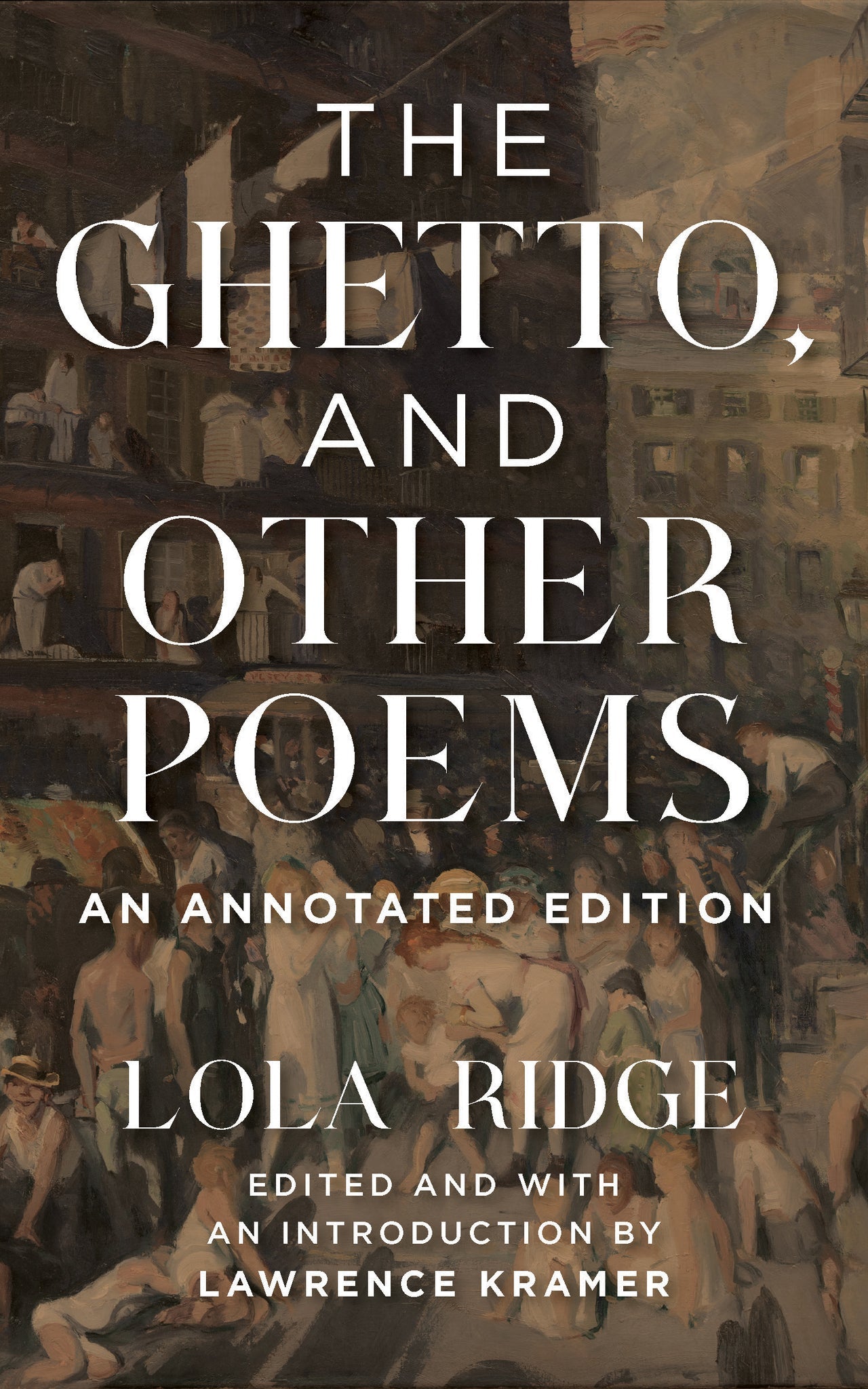 Cover image for The Ghetto, and Other Poems ISBN 9781531500917
