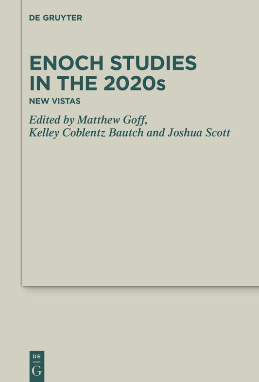 Enoch Studies in the 2020s
