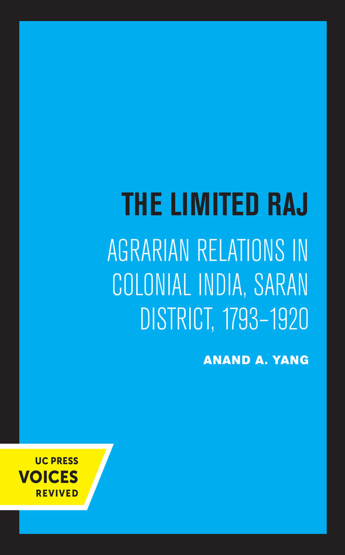 Cover image for The Limited Raj ISBN 9780520329591