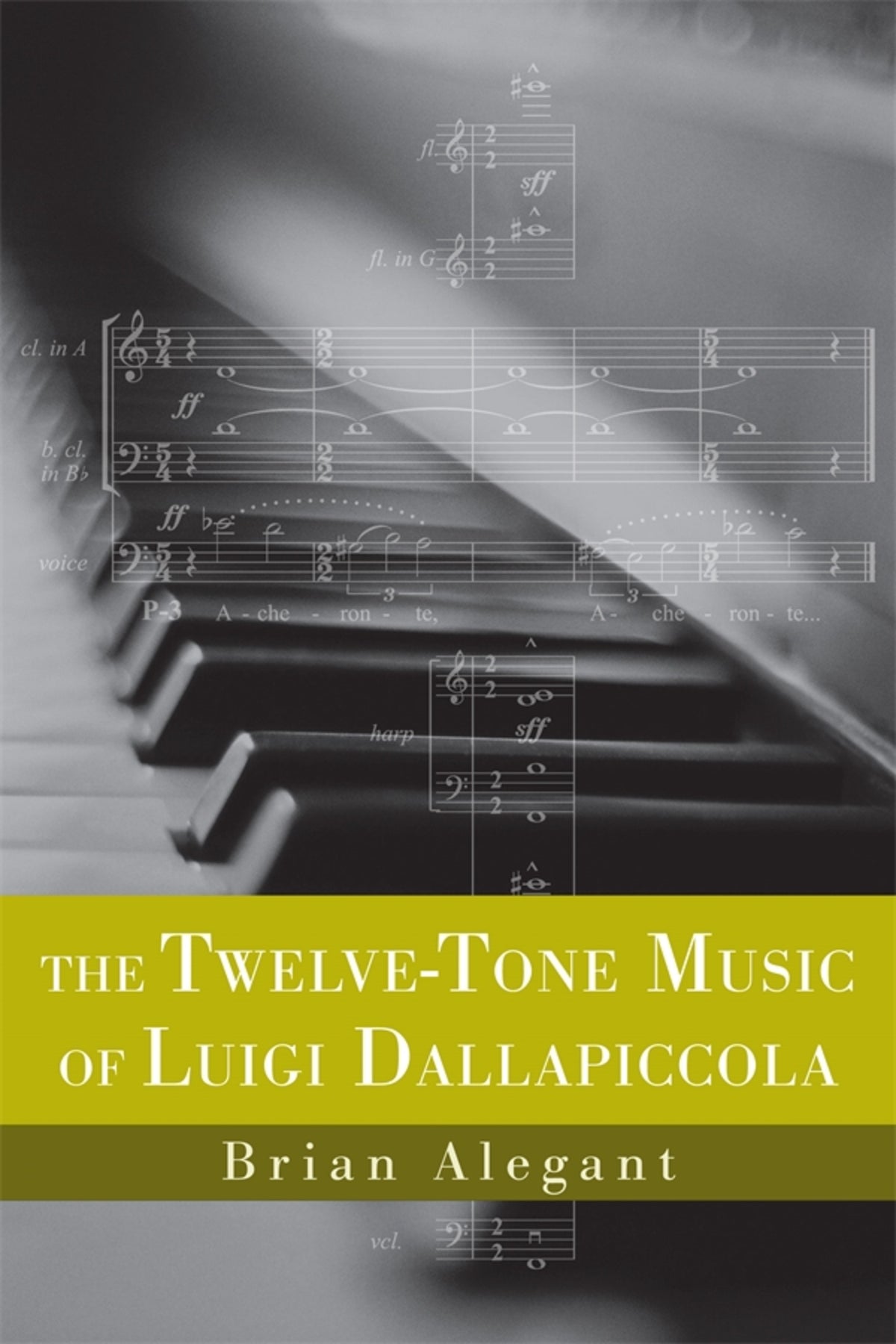 Cover image for The Twelve-Tone Music of Luigi Dallapiccola ISBN 9781580463256