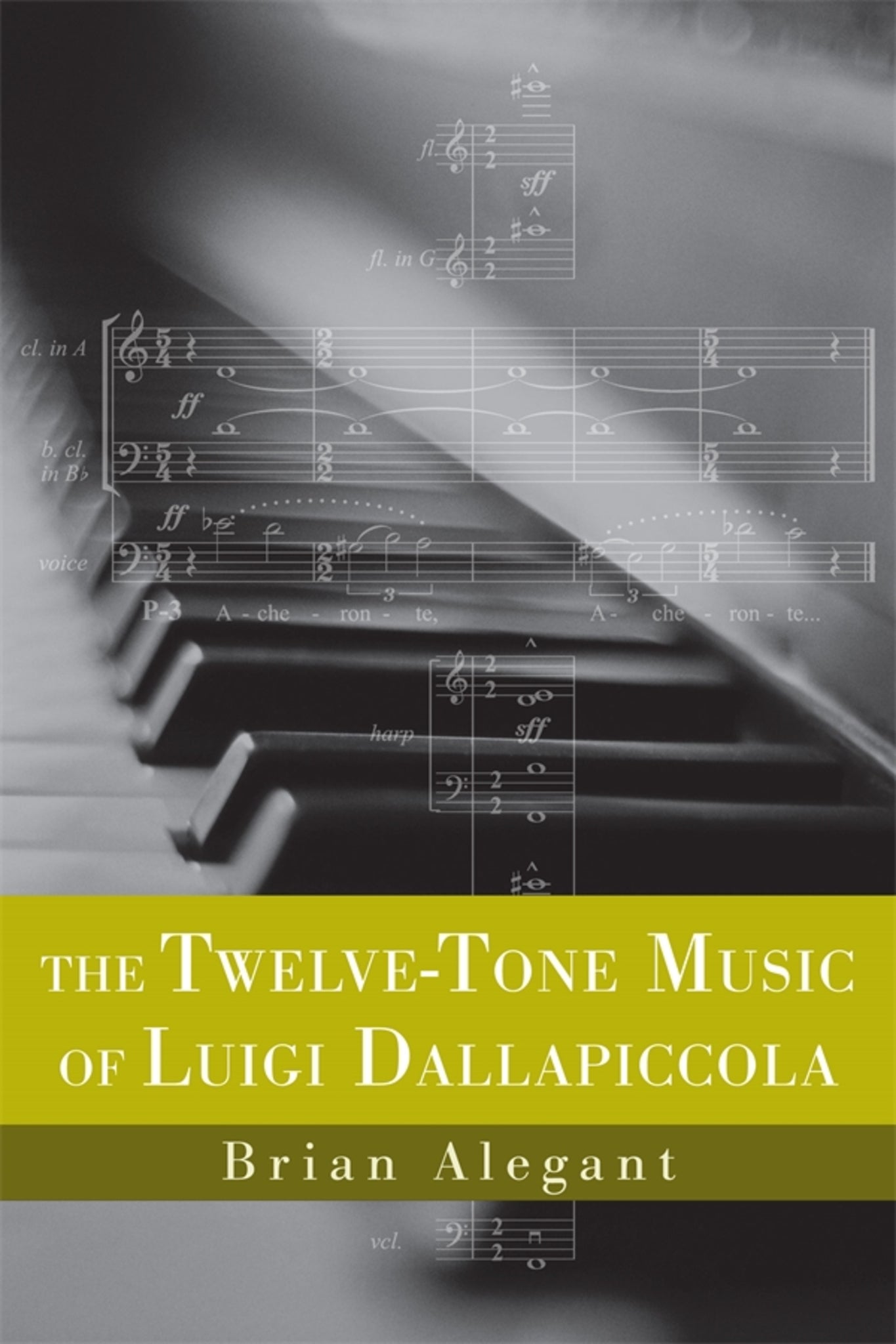 Cover image for The Twelve-Tone Music of Luigi Dallapiccola ISBN 9781580463256