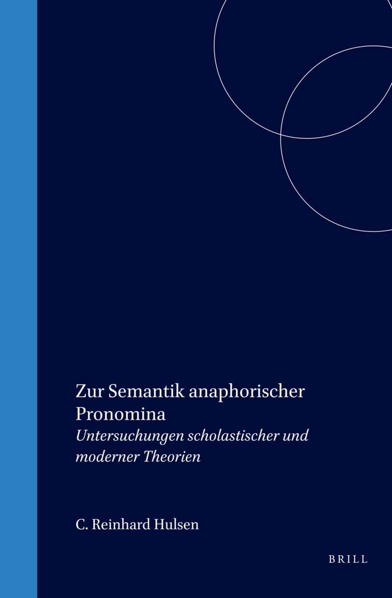 Zur Semantik anaphorischer Pronomina