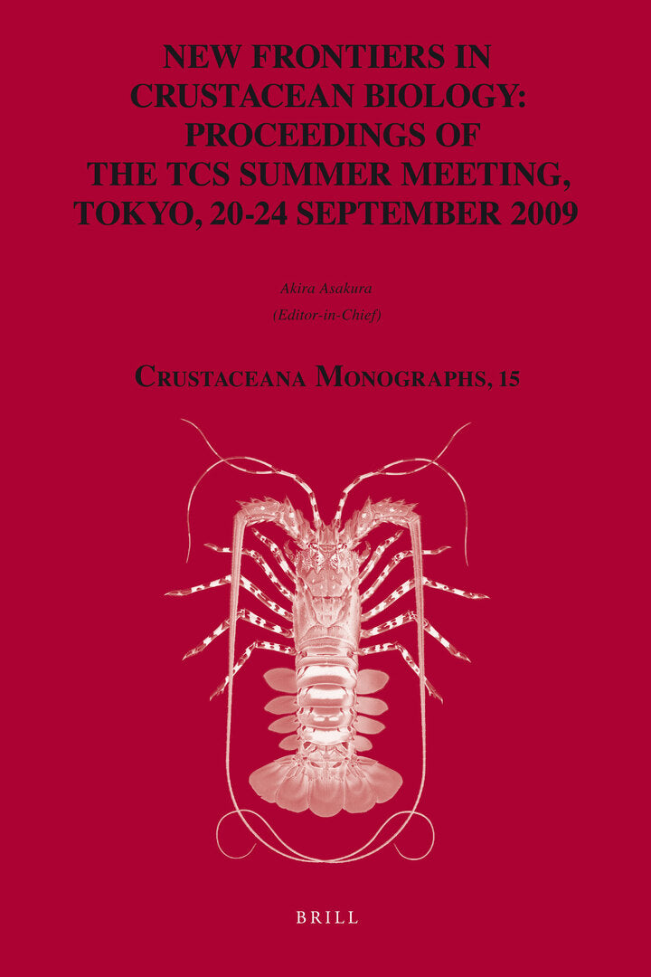 Cover image for New Frontiers in Crustacean Biology ISBN 9789004174252