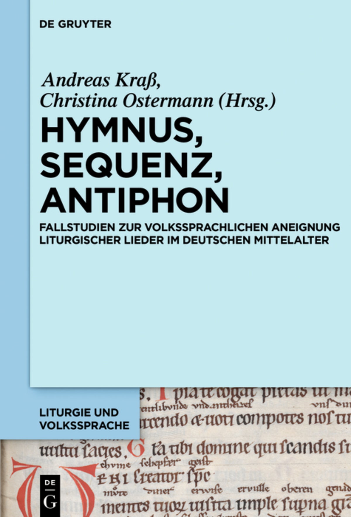 Cover image for Hymnus, Sequenz, Antiphon ISBN 9783110646788