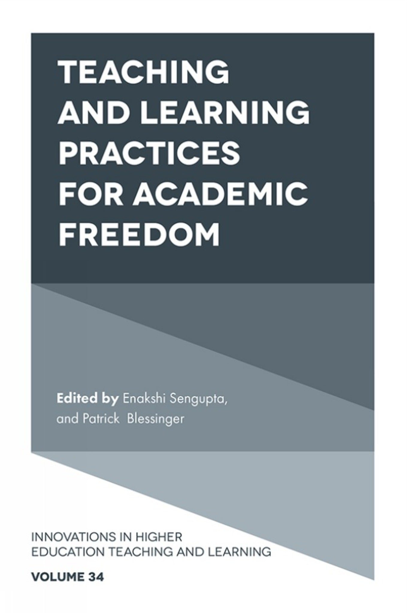 Cover image for Teaching and Learning Practices for Academic Freedom ISBN 9781800434813
