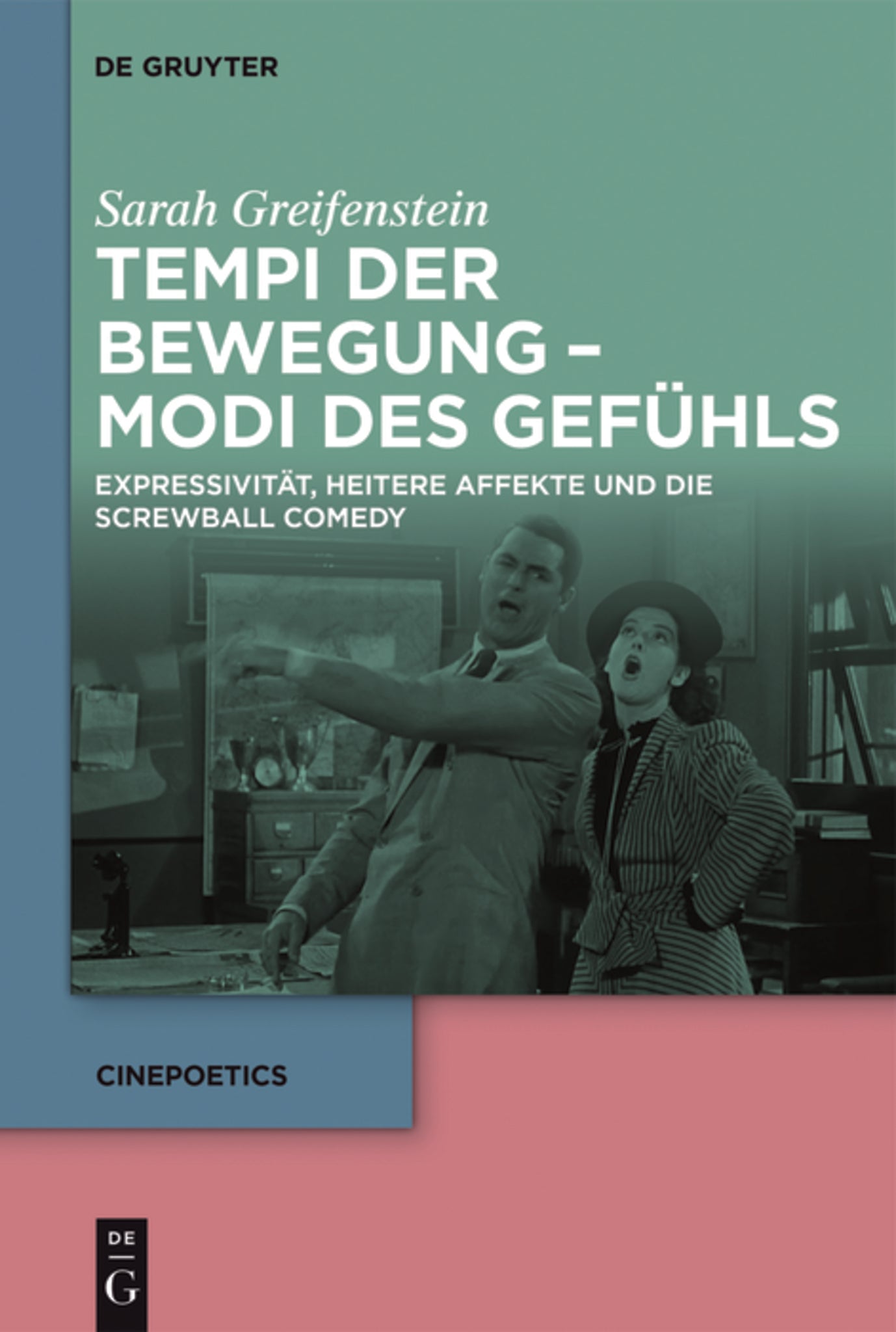 Cover image for Tempi der Bewegung – Modi des Gefühls ISBN 9783110486919