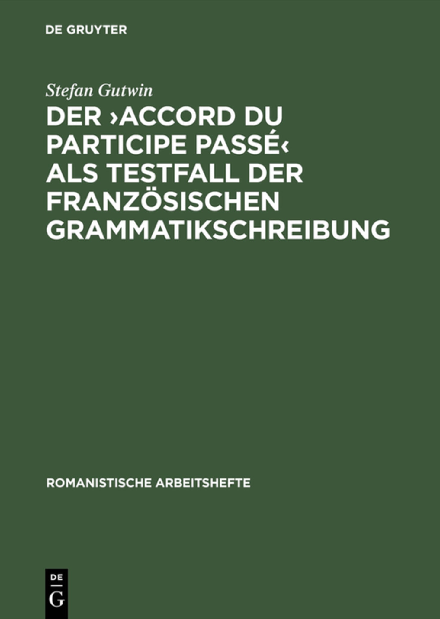 Der >accord du participe passé