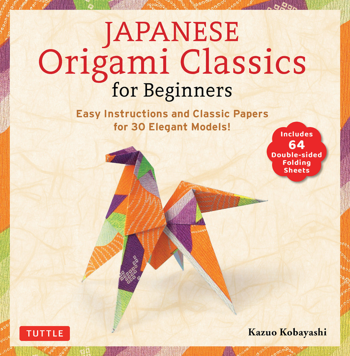 Cover image for Japanese Origami Classics for Beginners ISBN 9781462926312