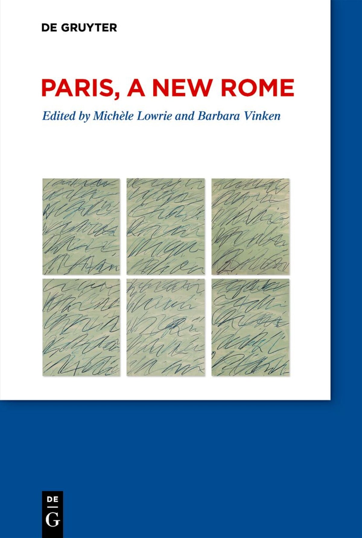 Cover image for Paris, a New Rome ISBN 9783111334738