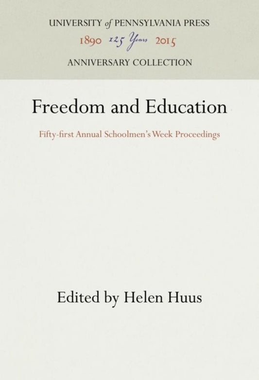 Freedom and Education