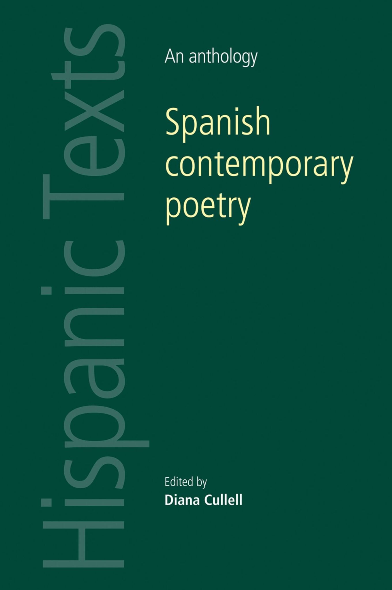 Cover image for Spanish contemporary poetry ISBN 9780719090950