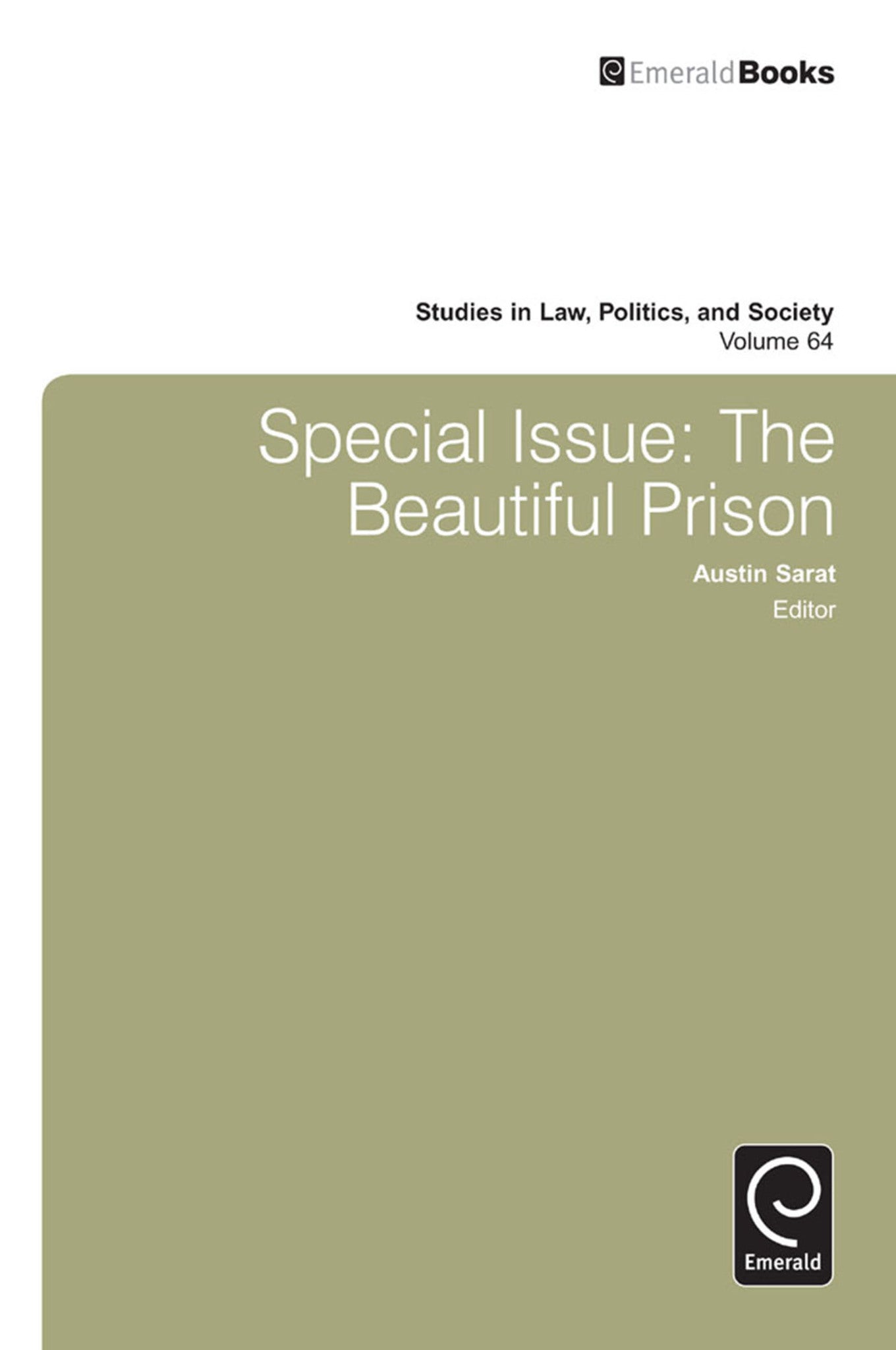 Cover image for Special Issue ISBN 9781783509676