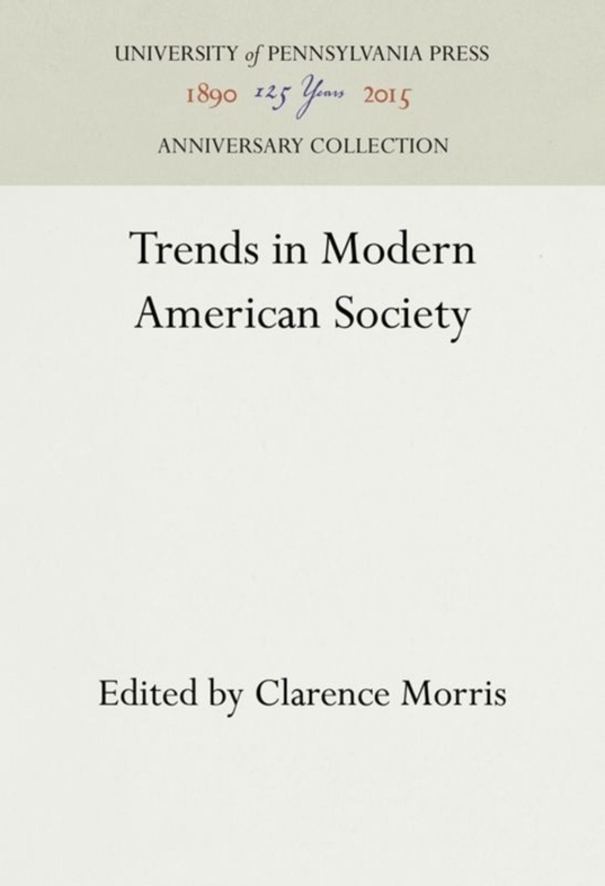 Trends in Modern American Society