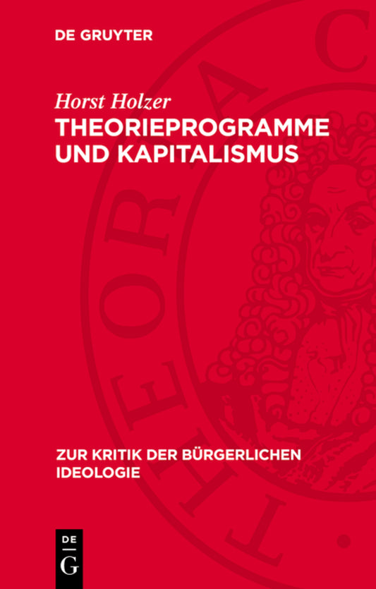 Theorieprogramme und Kapitalismus
