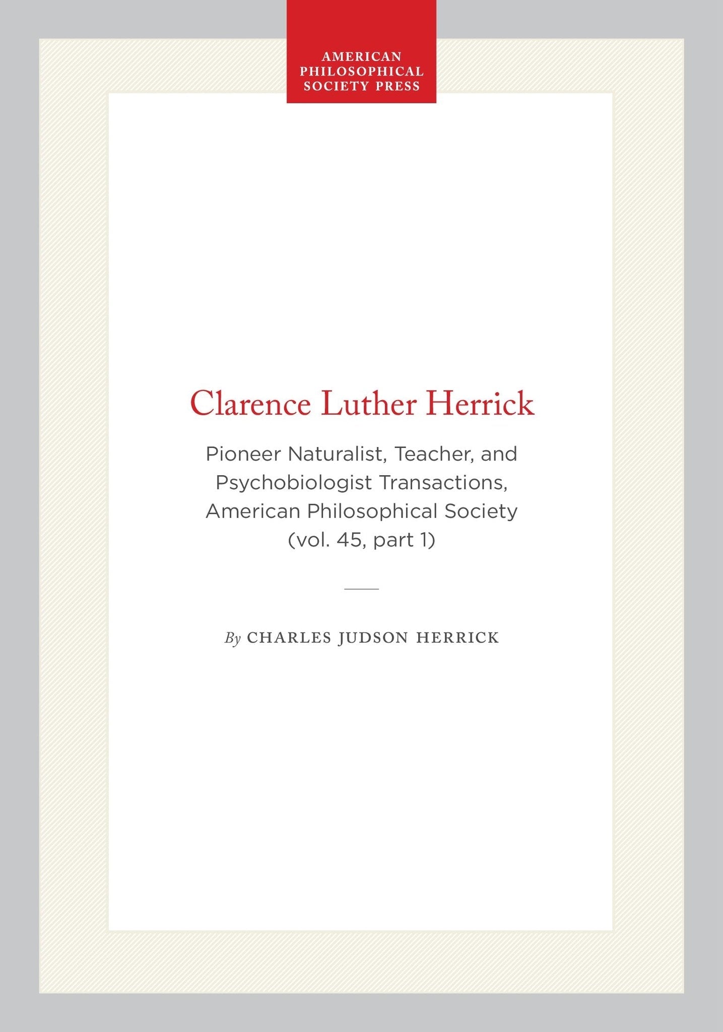 Clarence Luther Herrick