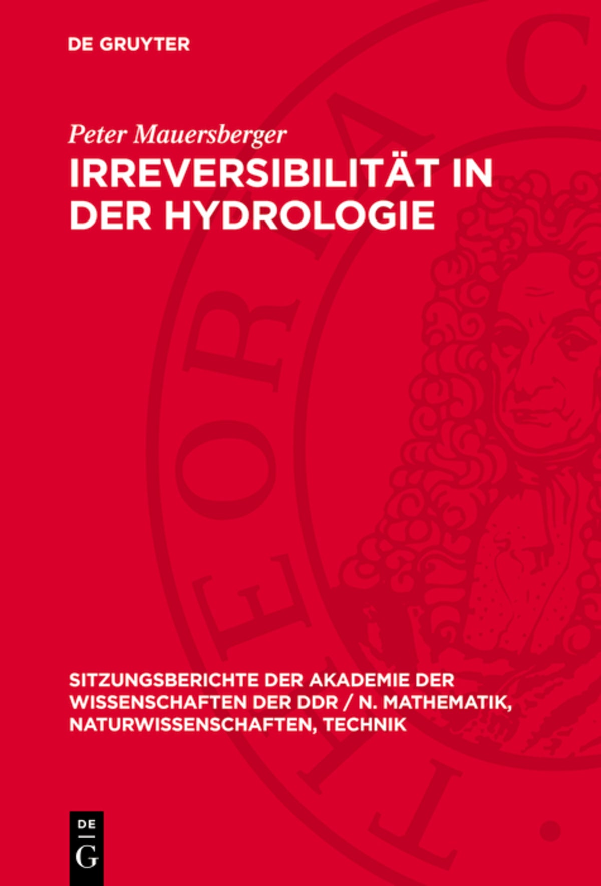 Irreversibilität in der Hydrologie