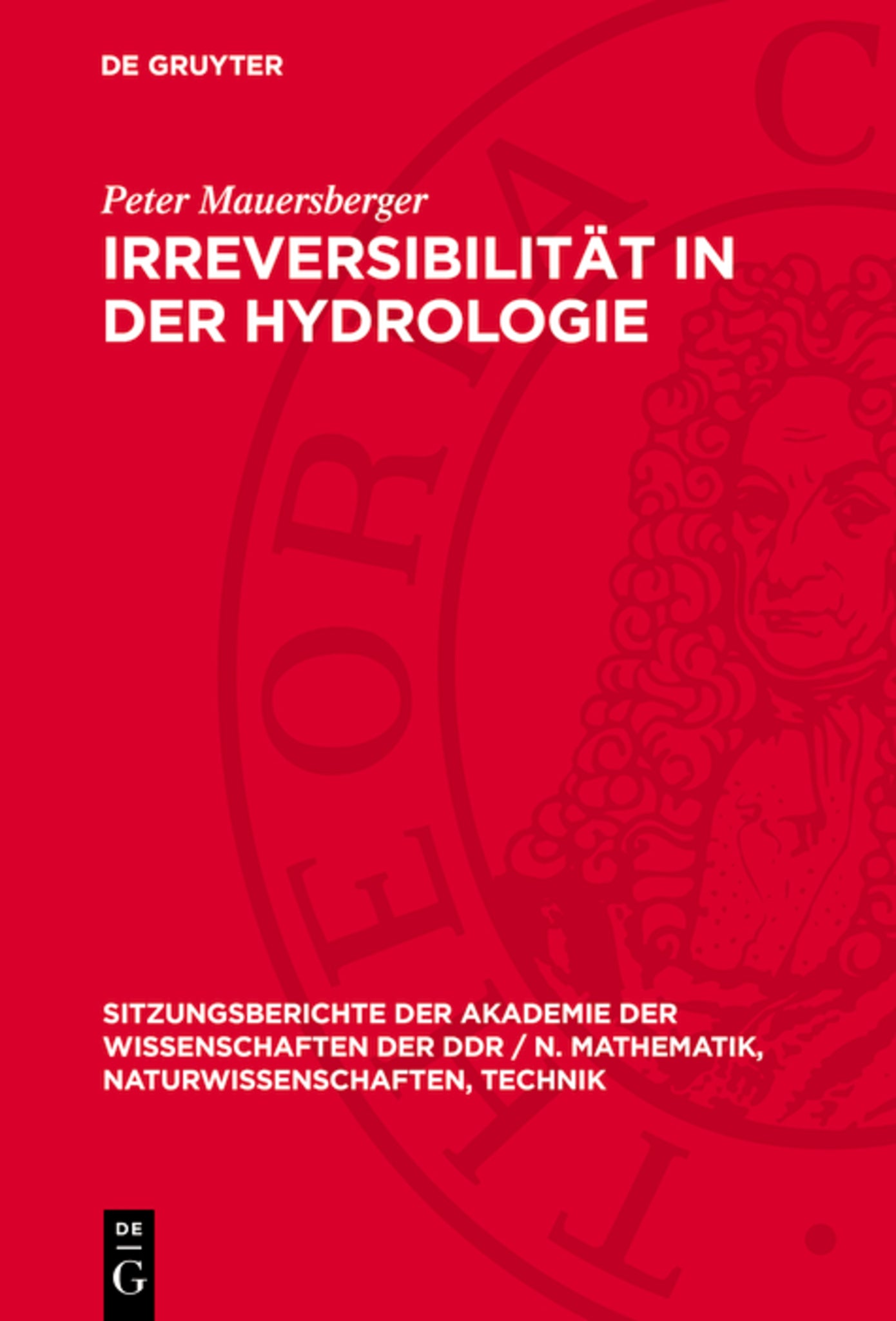Irreversibilität in der Hydrologie