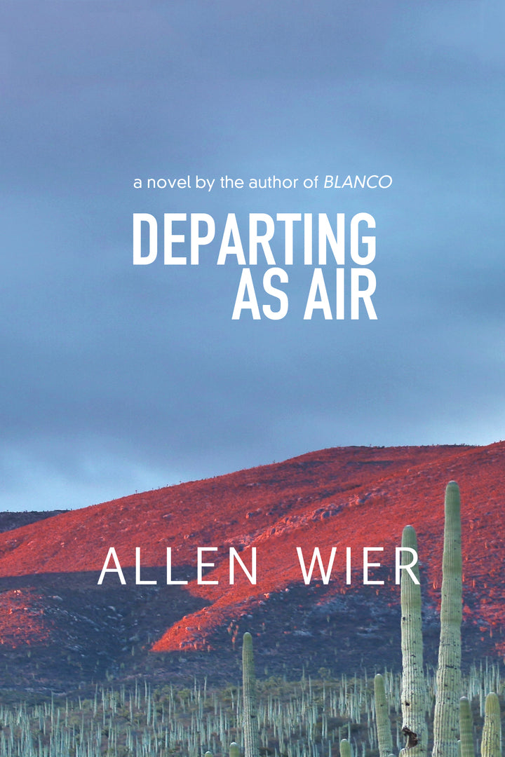 Cover image for Departing as Air ISBN 9781945814273