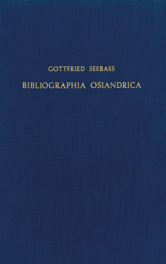 Bibliographia Osiandrica
