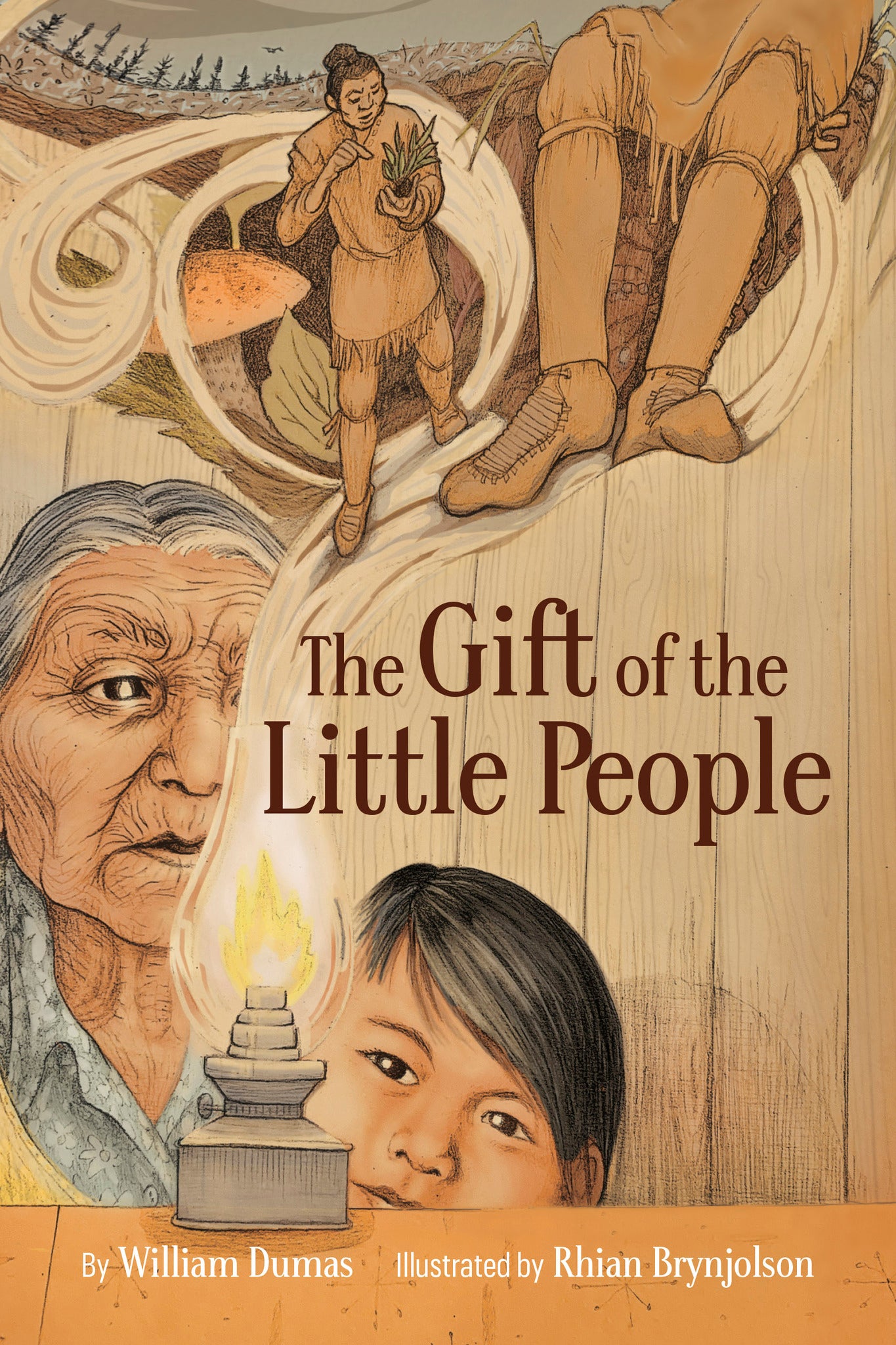 Cover image for The Gift of the Little People ISBN 9781553799924