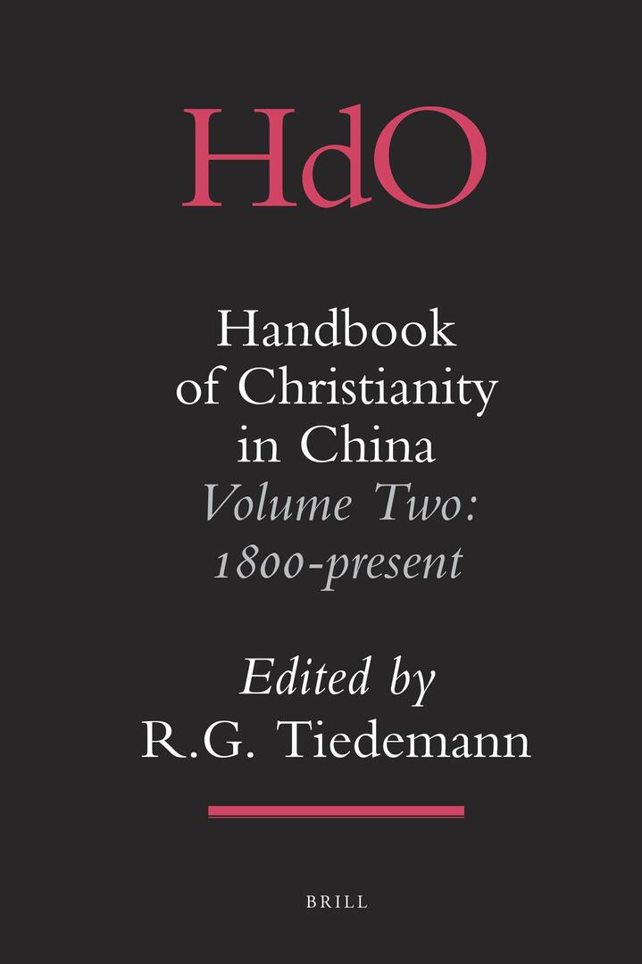 Cover image for Handbook of Christianity in China ISBN 9789004114302